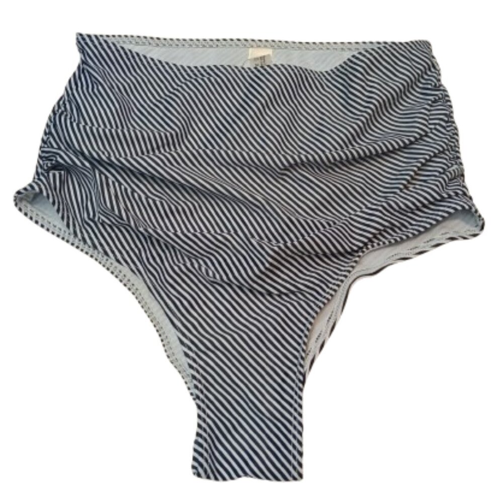 NWT Edel Qual Bikini Tankini High Waisted Swimsuit Bottom Women sz M